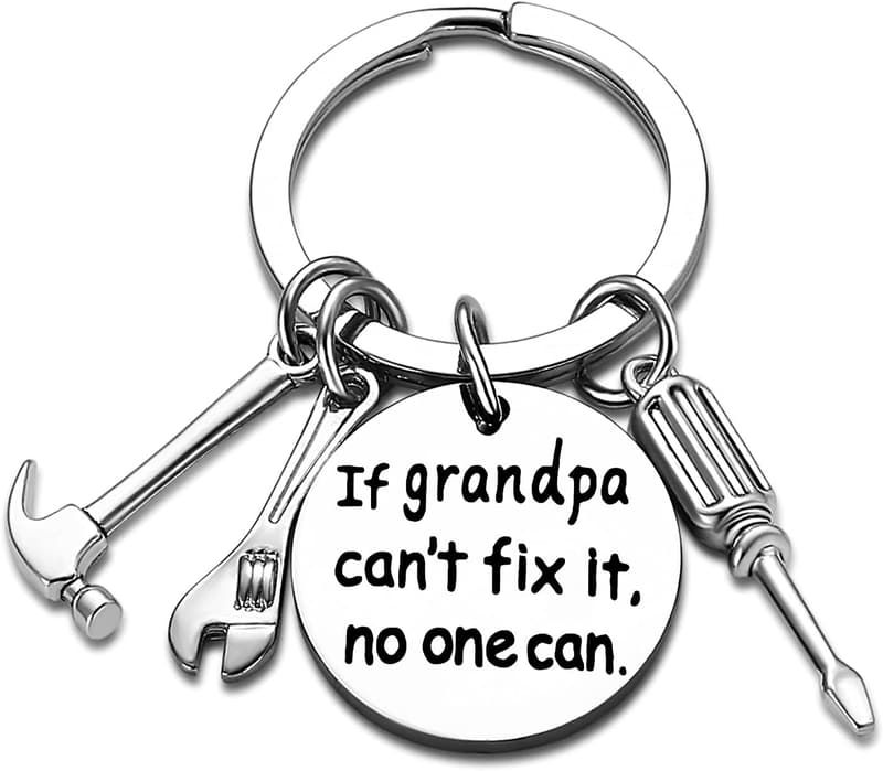 Father's Day Keychain Gift from Son or Daughter