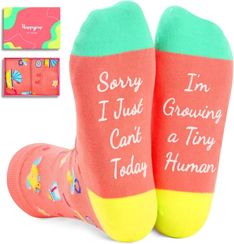 First Mother's Day Maternity Socks Gift for New Moms