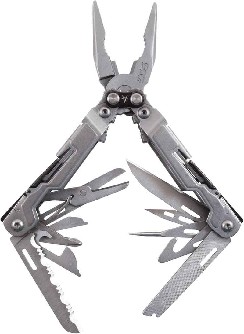 SOG PowerPint Mini Stainless Steel Multi-Tool with 18 Functions