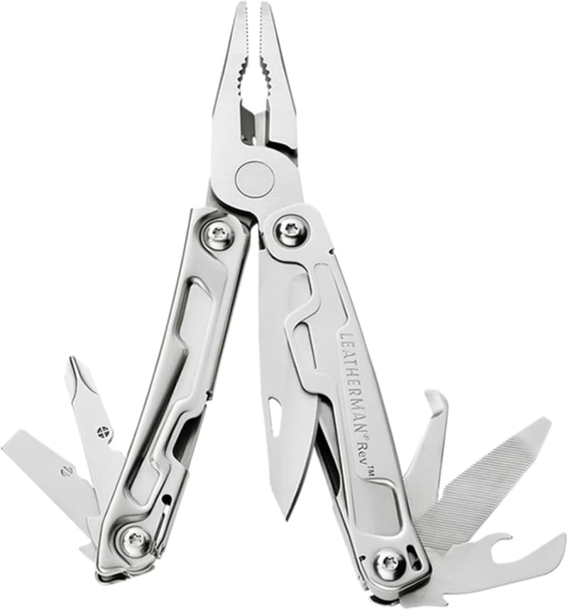 Pocket-Sized Stainless Steel Multitool with Package Opener