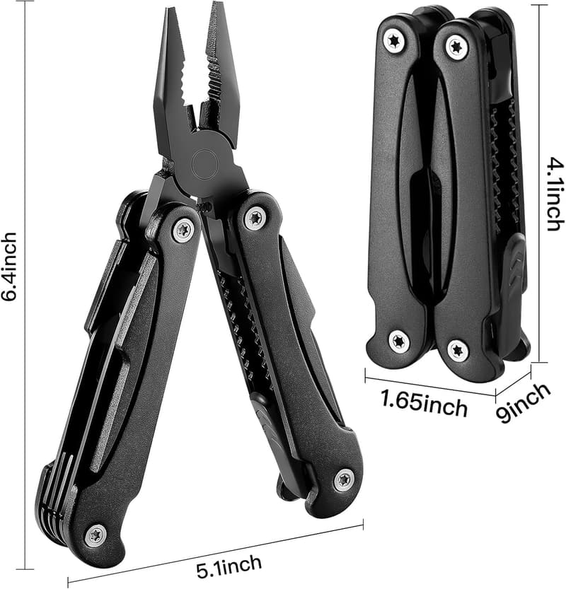 Portable 14-in-1 Multitool Pliers - Ideal Gift for Men