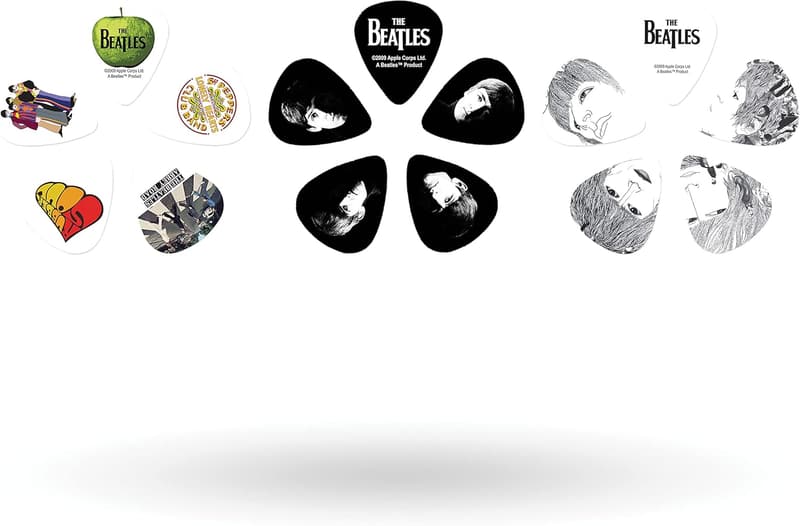 The Beatles Collectible Guitar Picks – 15-Pack with Tin