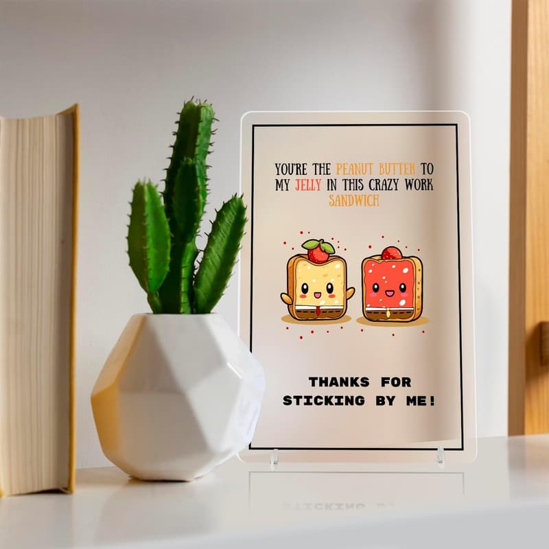 Plaque Gift for Coworkers: 