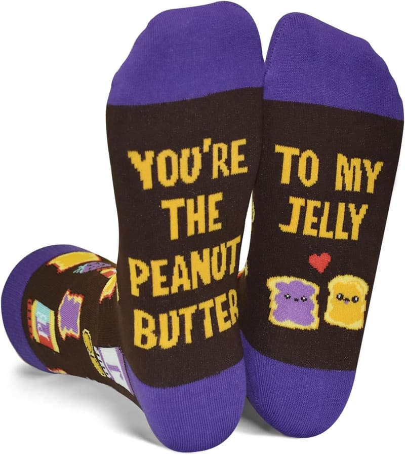Novelty Food-Themed Socks for Men, Women, and Teens