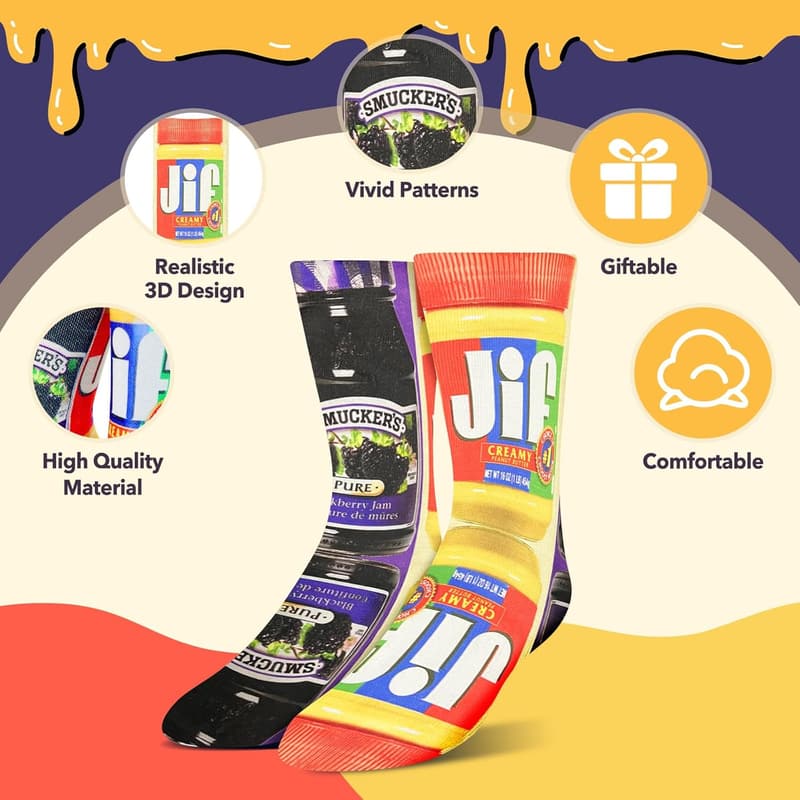 3D Animal Paws Socks - Fun Novelty Gift for All