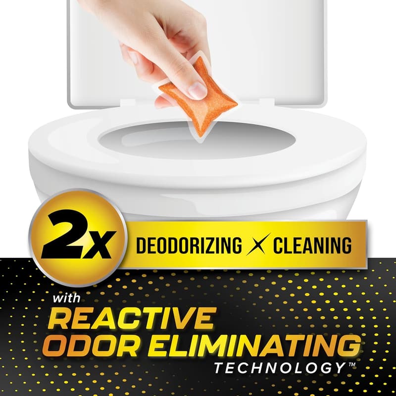 RV Toilet Treatment Drops - Control Odors & Break Down Waste - 30-Pack