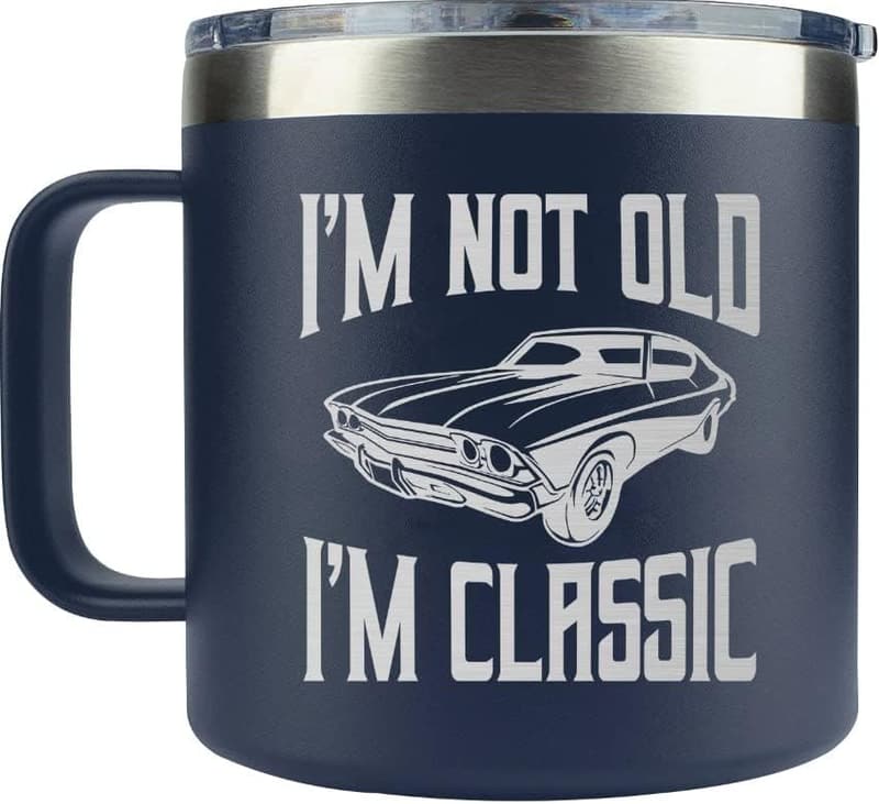 Funny Insulated Mug for Dad or Grandpa - Father's Day Gift