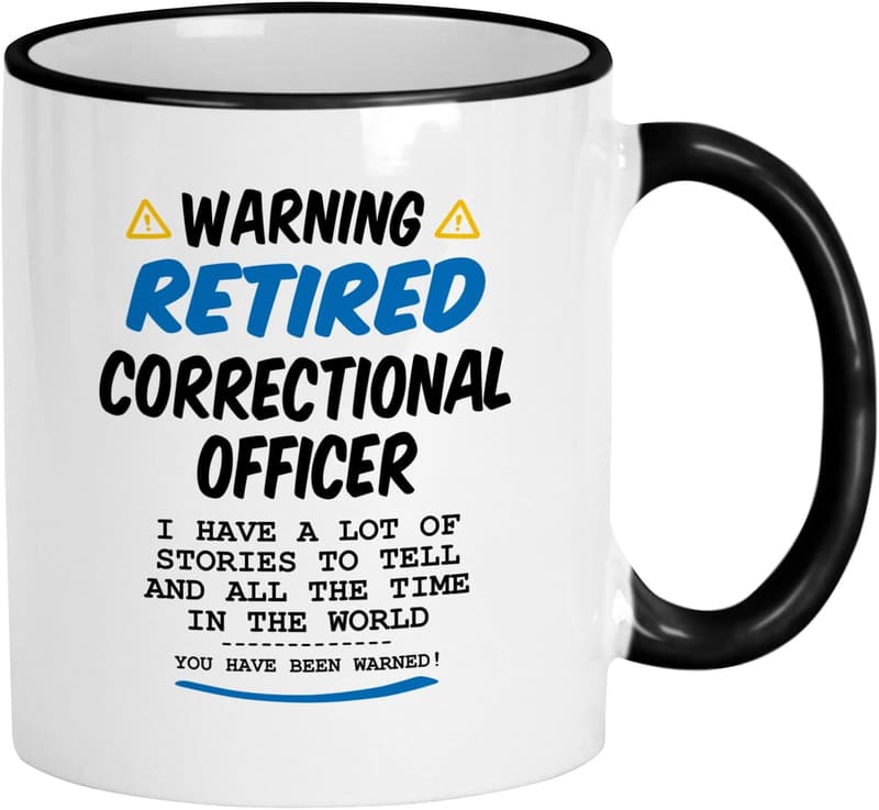 Retirement Gift: 11 oz Corrections Officer Coffee Mug