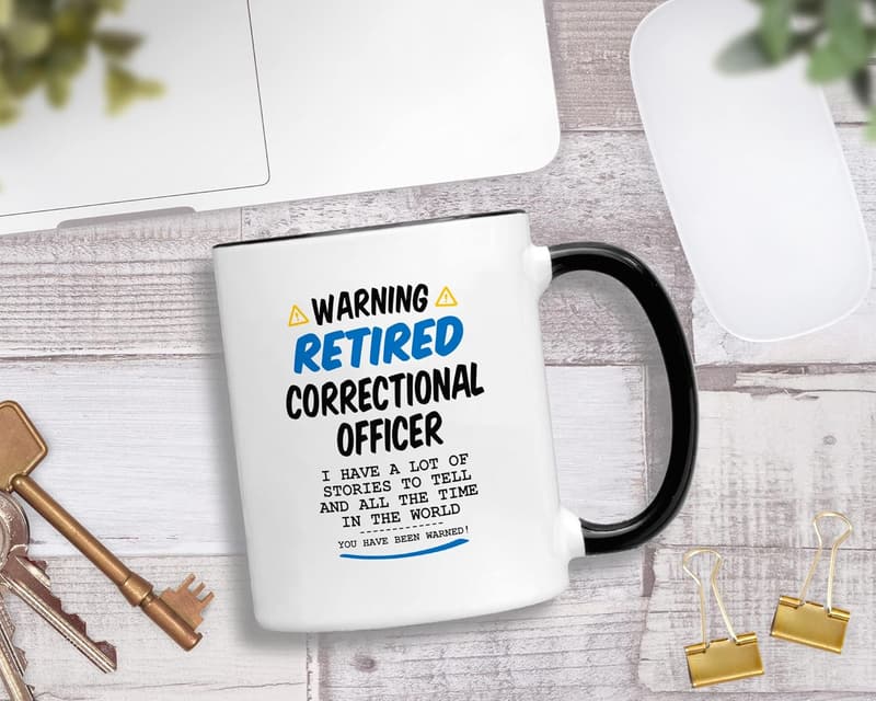 Retirement Gift: 11 oz Corrections Officer Coffee Mug