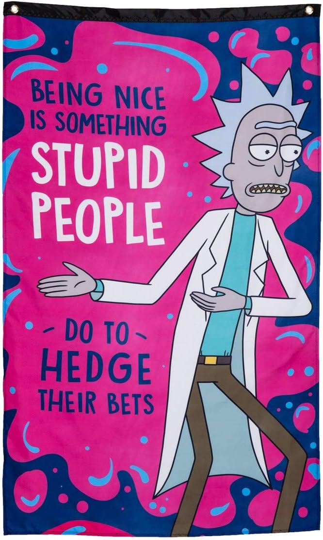 Rick and Morty Indoor Tapestry Wall Banner (30