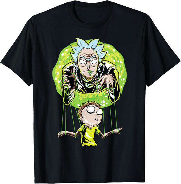 Rick and Morty Puppet Space Portal T-Shirt