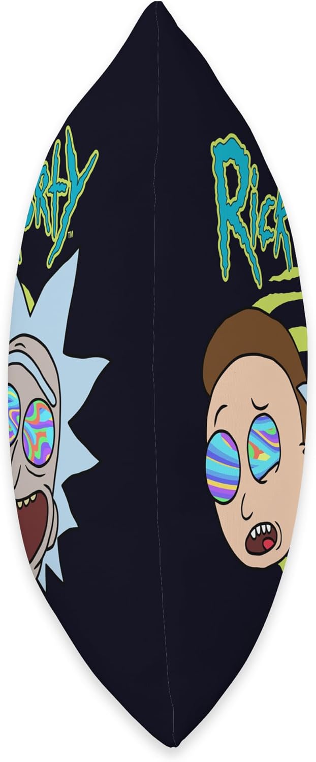 Rick and Morty Blown Minds Decorative Throw Pillow